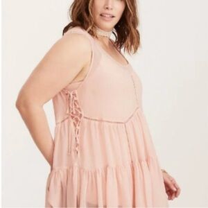 Torrid Pink Sleeveless Top